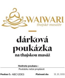 Hodnota poukazu
